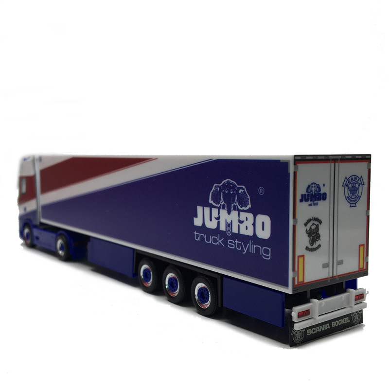 Scania CS 20 HD, semi-remorque frigorique, Heide Logistik, Jumbo Fischer - HERPA 320399 - HO 1/87