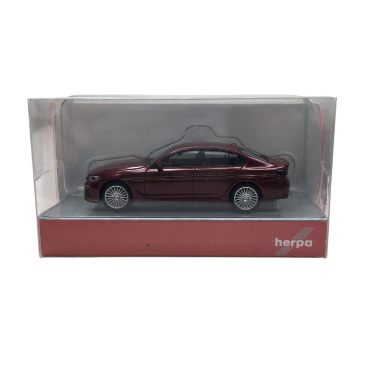 BMW Alpina B3, limousine, rouge - HERPA 430951-003 - HO 1/87