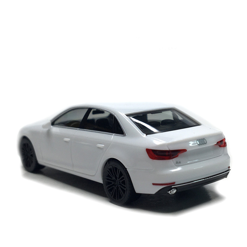 Audi A4, limousine, blanc - HERPA 028561-002 - HO 1/87