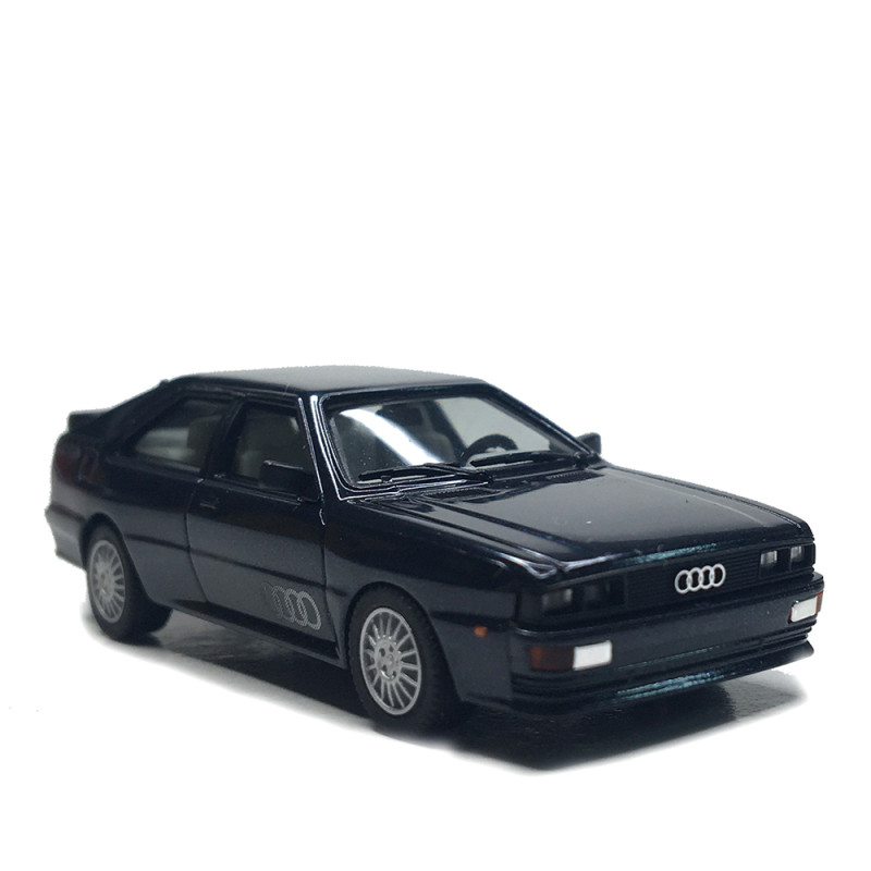 Audi classic, Ur-Quattro, bleu métallisé - HERPA 033336-006 - HO 1/87