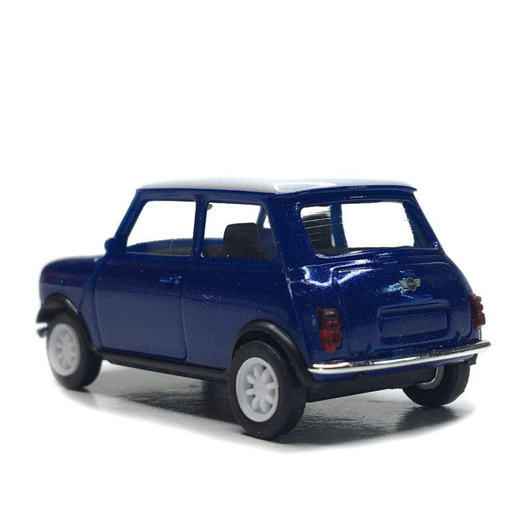 Mini Cooper, volant à droite, bleu - HERPA 431149-002 - HO 1/87