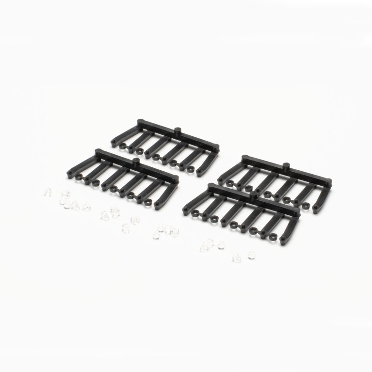 Feux de signalisation plats et transparents, 20 pièces - HERPA 054423 - HO 1/87