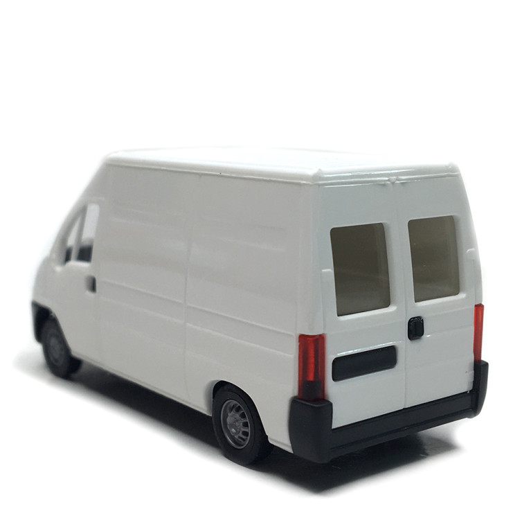 Fiat Ducato, blanc - BUSCH 89112 - HO 1/87