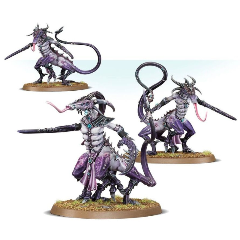 Warhammer Age of Sigmar, Fer de Lance, Hedonites of Slaanesh, Délicieux épicuriens - WARHAMMER 99120201255 70-834