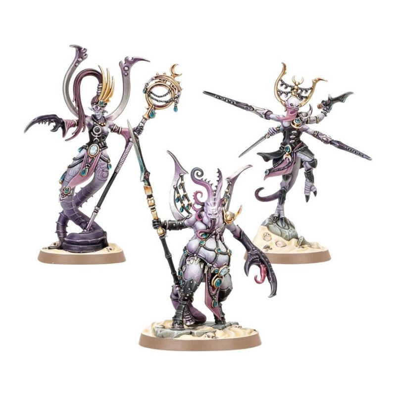 Warhammer Age of Sigmar, Fer de Lance, Hedonites of Slaanesh, Délicieux épicuriens - WARHAMMER 99120201255 70-834