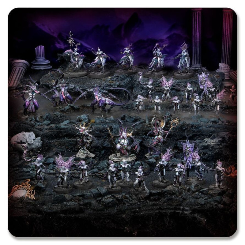 Warhammer Age of Sigmar, Fer de Lance, Hedonites of Slaanesh, Délicieux épicuriens - WARHAMMER 99120201255 70-834