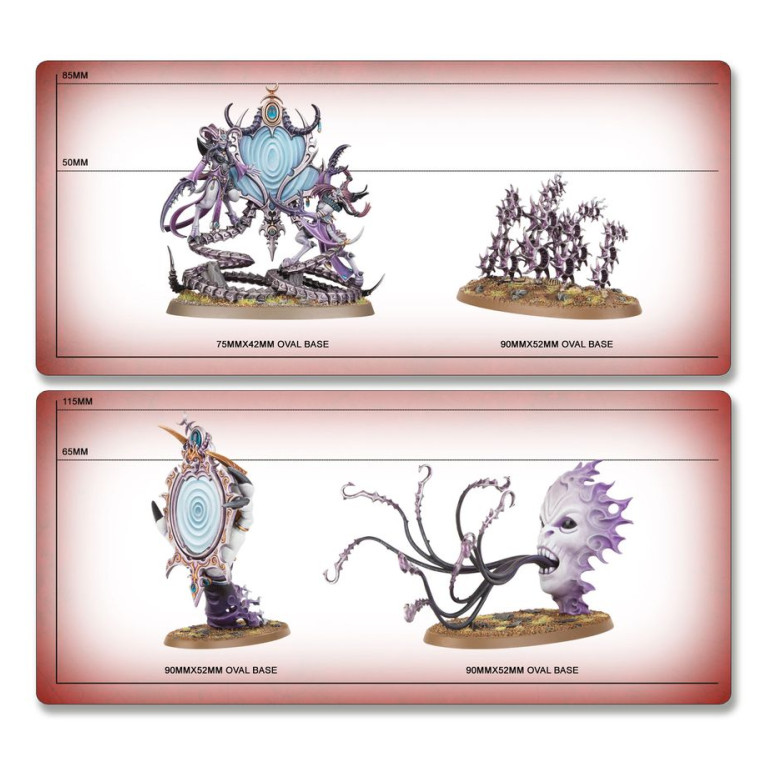 Warhammer Age of Sigmar, Hedonites of Slaanesh, Régiments de Renom, le Reflet Maudit - WARHAMMER 99120201256 83-112