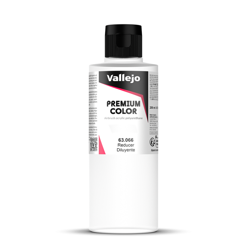 Diluant - 200ml Auxiliaire Premium Color - VALLEJO 63.066