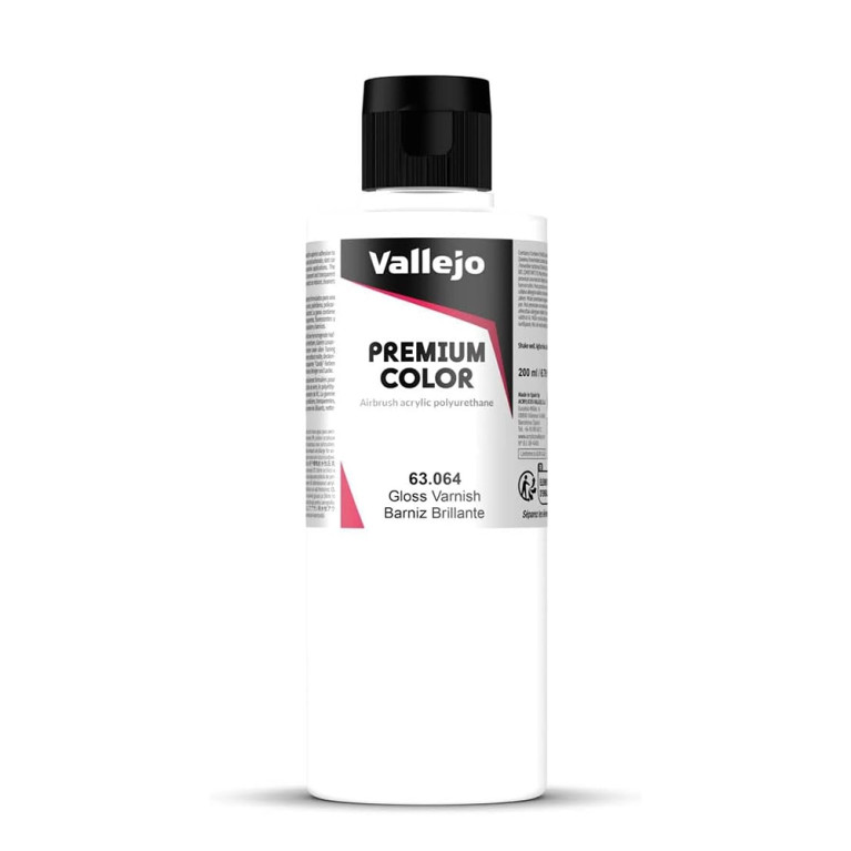 Vernis Brillant - 200ml Auxiliaire Premium Color - VALLEJO 63.064