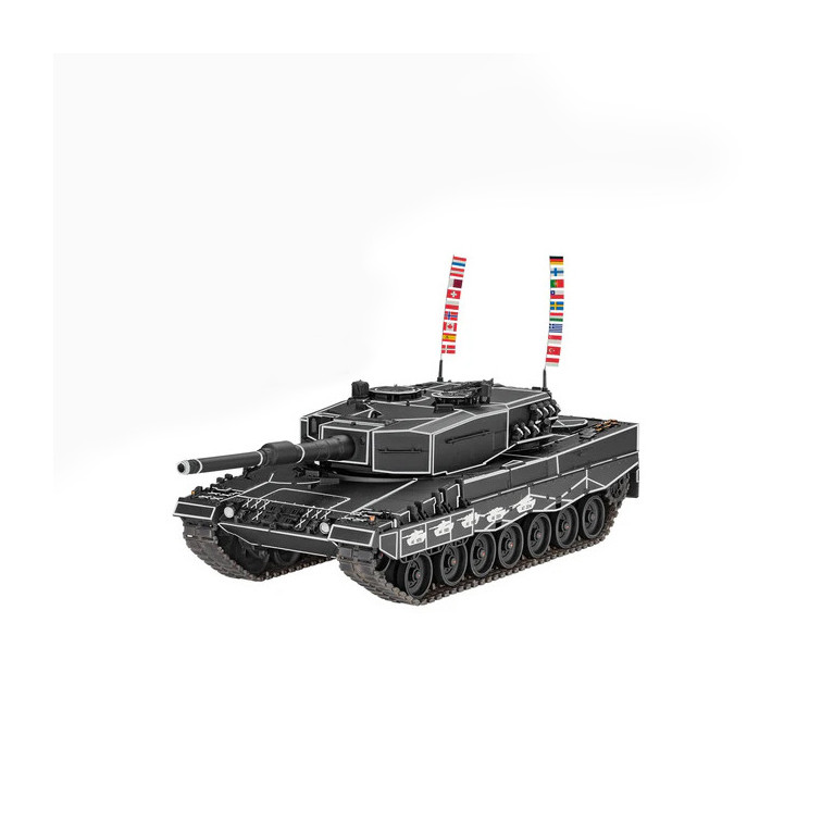 Leopard 2A4, décoration spéciale 40e anniversaire - REVELL 03368 - 1/35