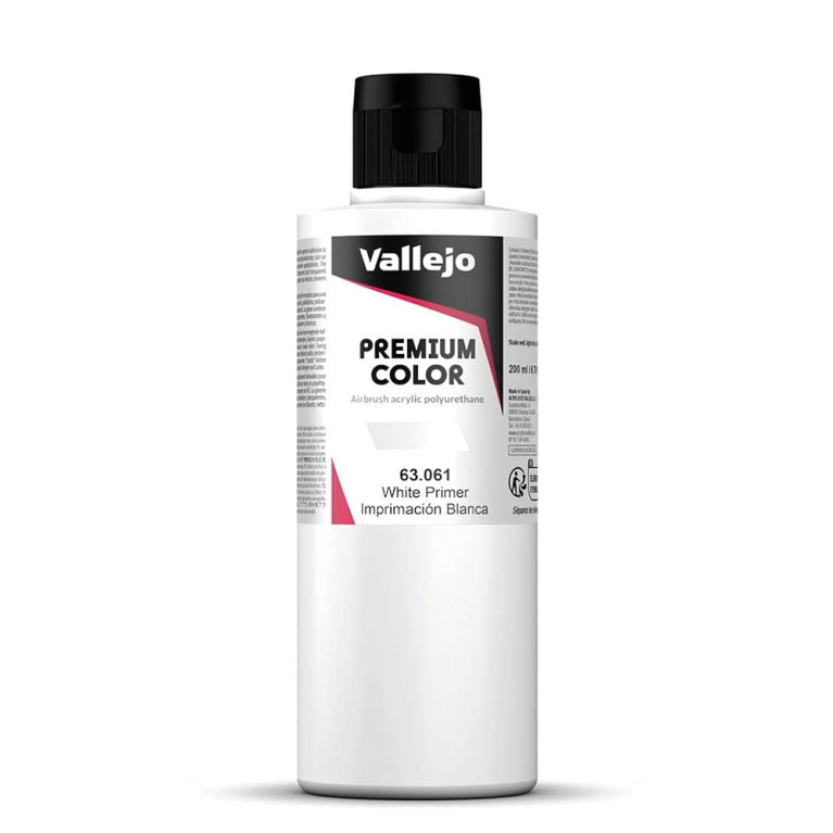 Base Blanche - 200ml Primer Premium Color - VALLEJO 63.061