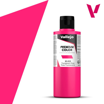 Rose Fluo - 200ml Fluorescent Premium Color - VALLEJO 63.035
