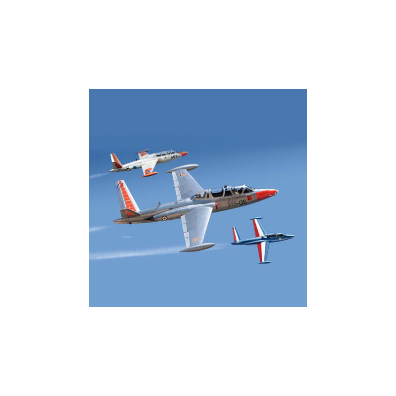 Fouga Magister CM 170 - KINETIC K48051 - 1/48