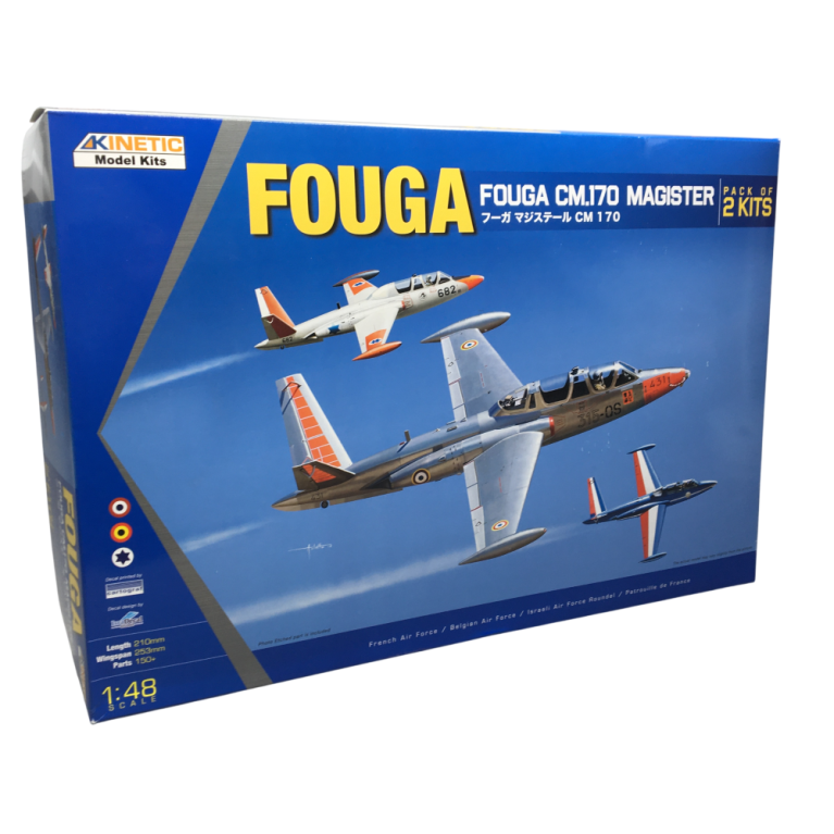 Fouga Magister CM 170 - KINETIC K48051 - 1/48