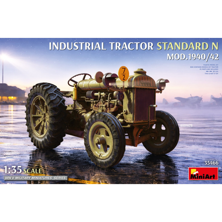 Tracteur industriel standard N, modèle 1940-1942 - MiniArt 35466 - 1/35