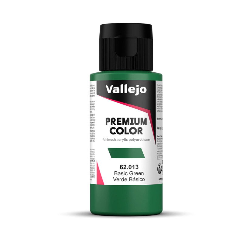 Vert Basique - 60ml Opaque Premium Color - VALLEJO 62.013