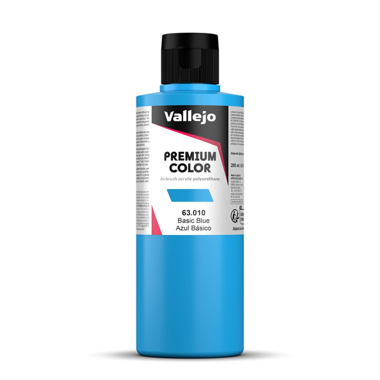 Bleu Basique - 200ml Opaque Premium Color - VALLEJO 63.010