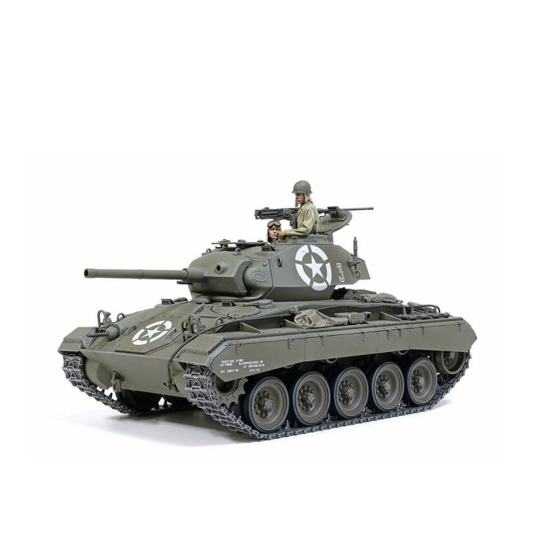 Char léger américain, M24 Chaffee, théâtre d'opérations européen - TAMIYA 35391 - 1/35