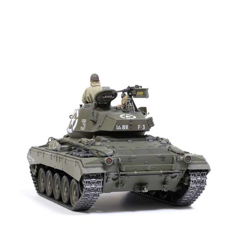 Char léger américain, M24 Chaffee, théâtre d'opérations européen - TAMIYA 35391 - 1/35