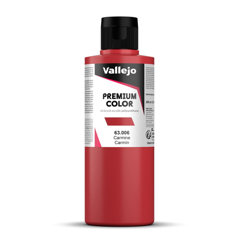 Carmin - 200ml Opaque Premium Color - VALLEJO 63.006