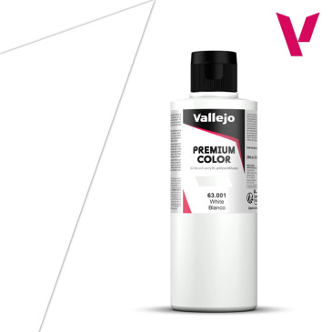Blanc - 200ml Opaque Premium Color - VALLEJO 63.001
