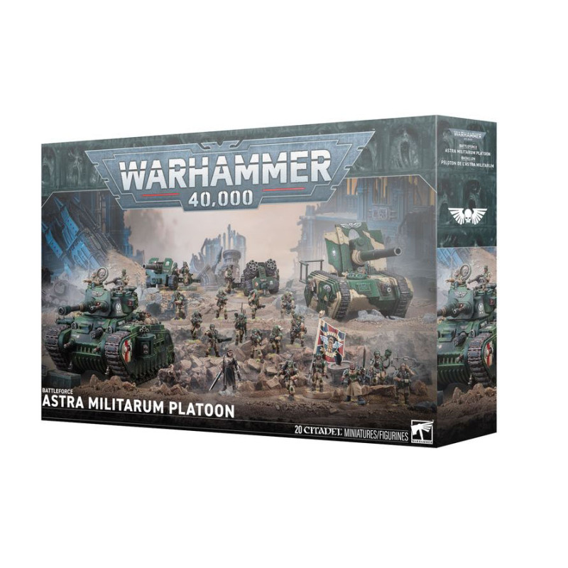 Warhammer 40.000, Astra Militarum, Bataillon, Peloton de l'Astra Militarum - WARHAMMER 99120105151 47-48