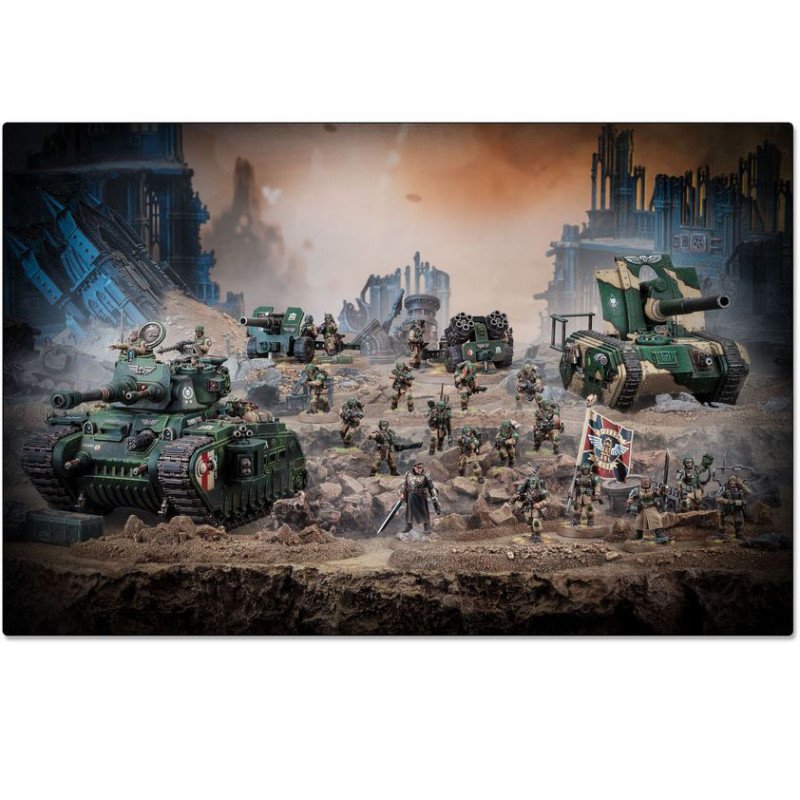 Warhammer 40.000, Astra Militarum, Bataillon, Peloton de l'Astra Militarum - WARHAMMER 99120105151 47-48