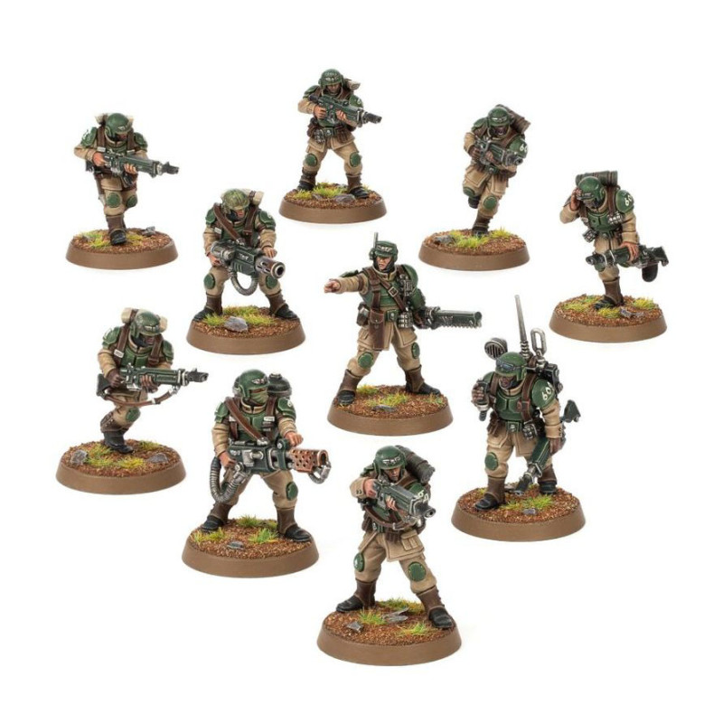 Warhammer 40.000, Astra Militarum, Bataillon, Peloton de l'Astra Militarum - WARHAMMER 99120105151 47-48