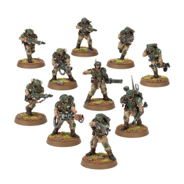 Warhammer 40.000, Astra Militarum, Bataillon, Peloton de l'Astra Militarum - WARHAMMER 99120105151 47-48