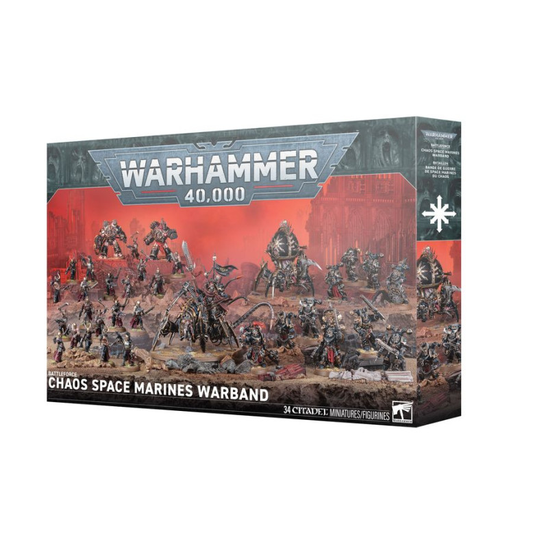 Warhammer 40.000, Bataillon, Bande de Guerre des Space Marines du Chaos - WARHAMMER 99120102252 71-44