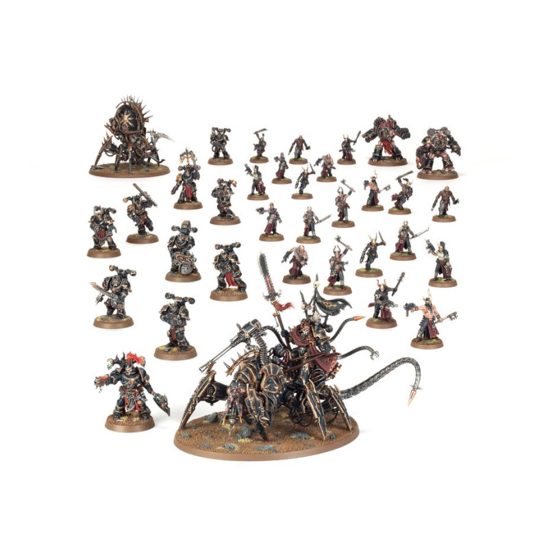 Warhammer 40.000, Bataillon, Bande de Guerre des Space Marines du Chaos - WARHAMMER 99120102252 71-44