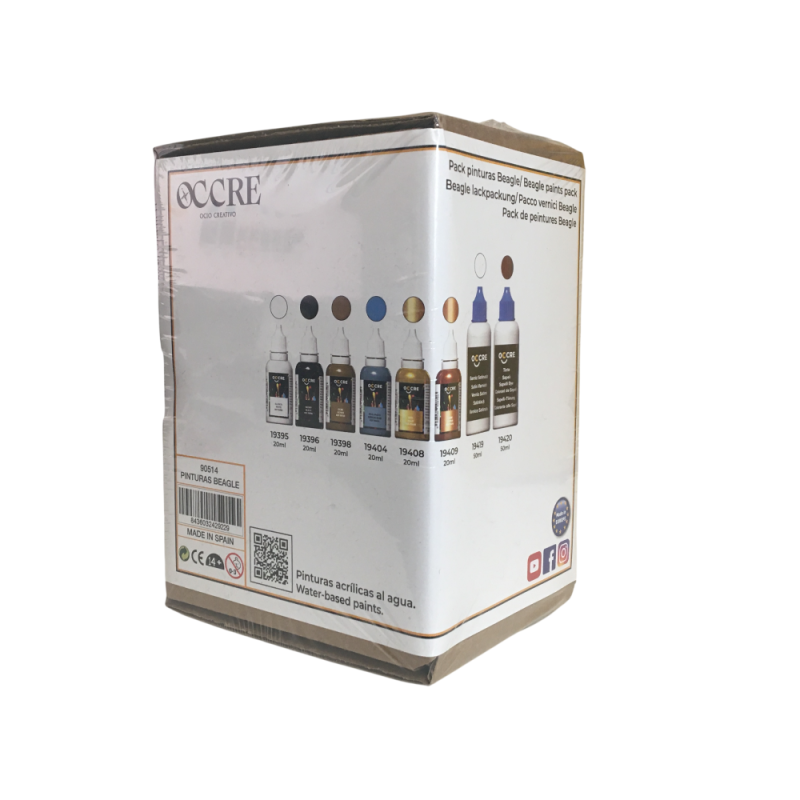 Pack peinture acrylique, HMS Beagle - OCCRE 90514
