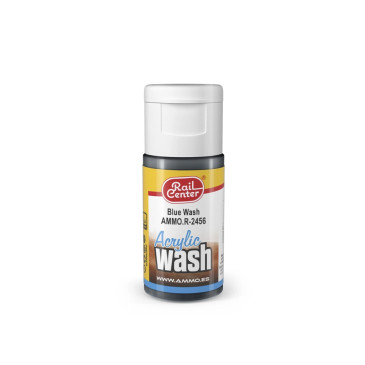 Lavis Bleu - 15ml Acrylic Wash - AMMO AMMO.R-2456