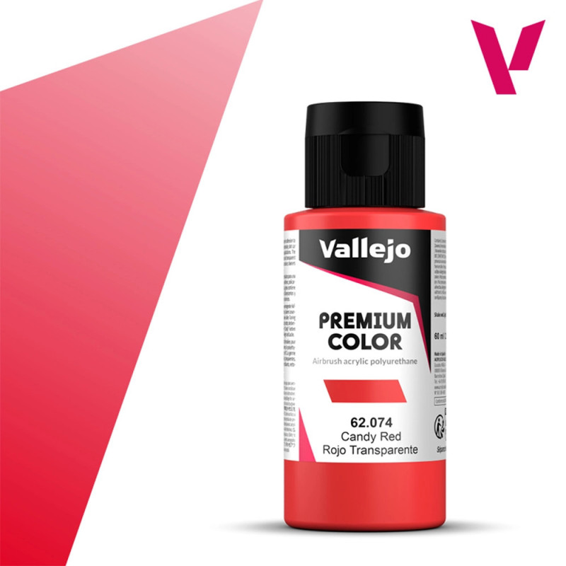Coffret Transparent - 60ml Candy Premium Color - VALLEJO 62.104