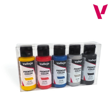 Coffret Métallisé - 60ml Metallic Premium Color - VALLEJO 62.103