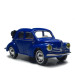 Renault 4 CV, cabrio, bleu, 1954 - BUSCH 46571 - HO 1/87