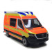 Mercedes Sprinter '18, Ambulance, service médical d'urgence du distric d'Elbe-Elster, Brandebourg - HERPA 099042 - HO 1/87