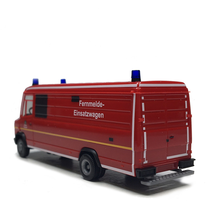 Mercedes Benz Vario box, véhicule de communication et service incendie de BERLIN - HERPA 099073 - HO 1/87