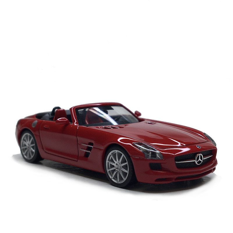 Mercedes Benz, SLS AMG Roadster, opale de feu - HERPA 024853-002 - HO 1/87