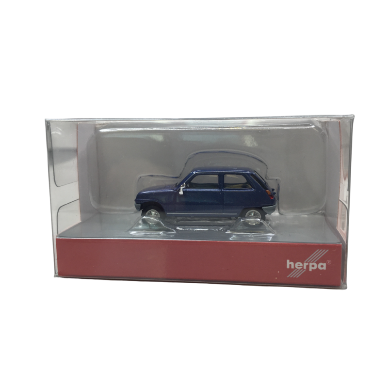 Renault R5, bleu métallisé - HERPA 034456-002 - HO 1/87