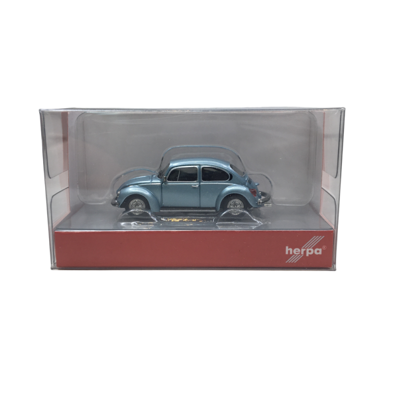 Volkswagen Coccinelle, 1303, bleu métallisé - HERPA 430982-003 - HO 1/87