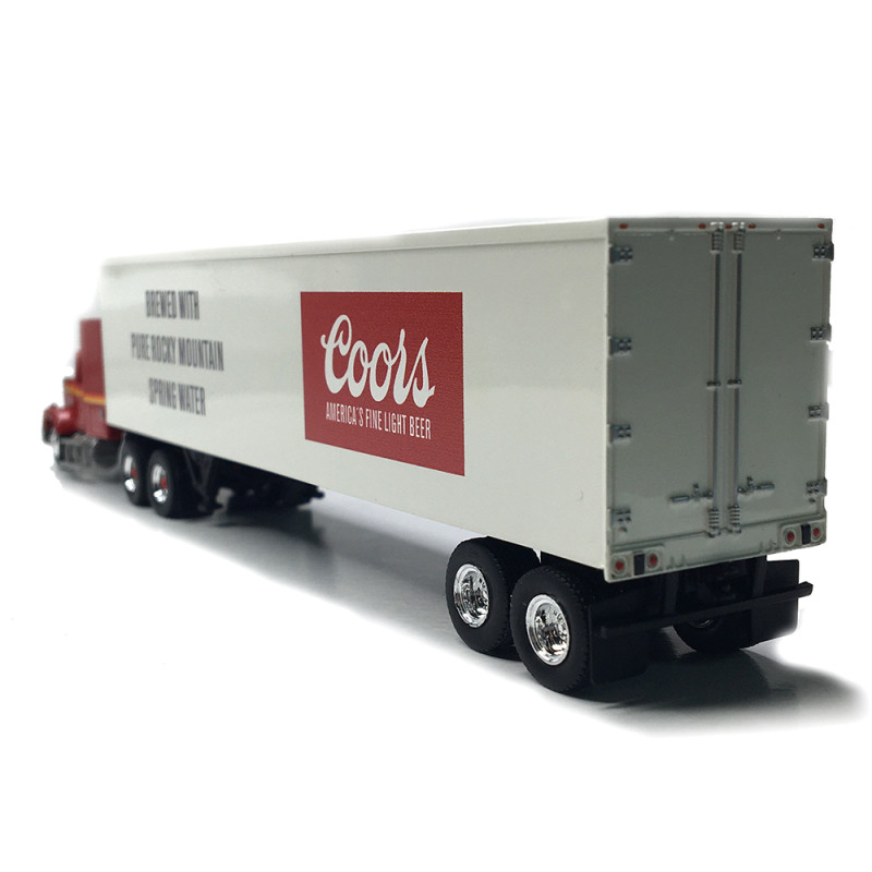 Chevrolet Bison, semi-remorque tôlé, Coors Beer, 1980 - BREKINA 85786 - HO 1/87