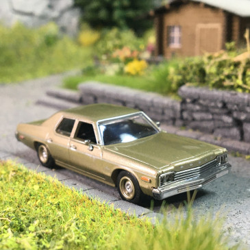 Dodge Monaco, doré métallisé, 1974 - BREKINA 18165 - HO 1/87