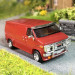 GMC Vandura, rouge métallisé, 1983 - BREKINA 18259 - HO 1/87