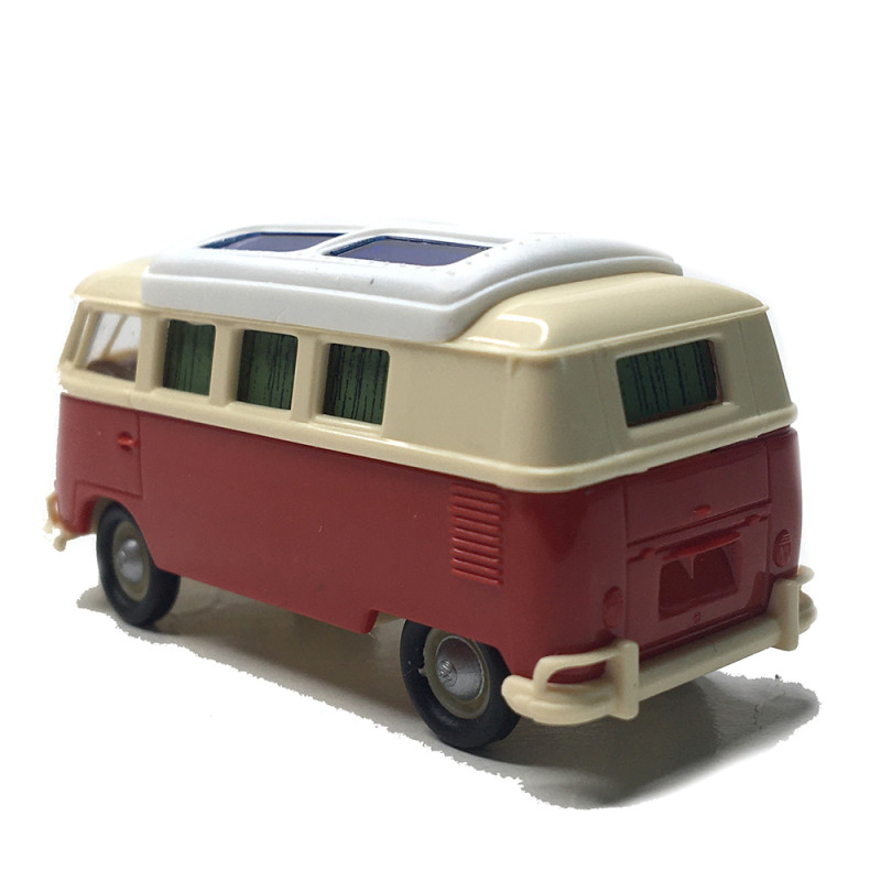 VW T1b camper, beige, rouge, 1960 - BREKINA 31636 - HO 1/87