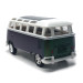 VW T1b samba, blanc, vert, 1960 - BREKINA 31858 - HO 1/87