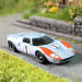 Coffret de 3 Ford GT40, arrivées aux 3 premières places, Le Mans 1966, exclusif - SAI 5515 - HO 1/87