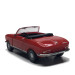 Peugeot 204, cabriolet, rouge, 1966 - SAI 6655 - HO 1/87