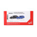 Minikit, Volkswagen Passat Variant, noir, bleu, 2 pièces - HERPA 013772-003 - HO 1/87