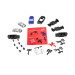 Minikit, Volkswagen Tiguan, noir, bleu, 2 pièces - HERPA 013109-003 - HO 1/87